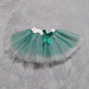 Baby Gear Multi Layer Tutu 0-12M Green Polka Dot Ribbon Spring St Patricks Irish